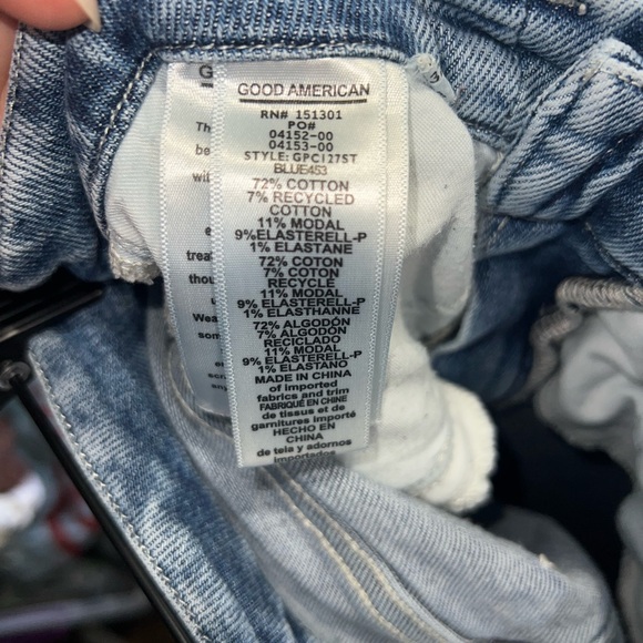 Good American Good Waist Palazzo Jeans - Picture 5 of 5